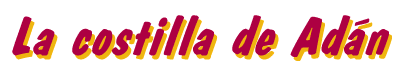 LA Costilla de Adán