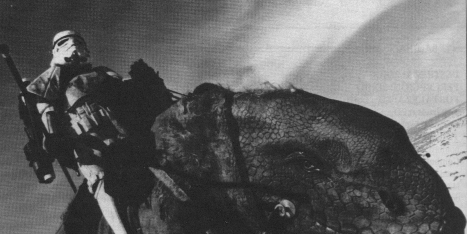 Soldado de Asalto en Dewback.