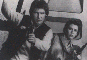 Foto de Han y Leia